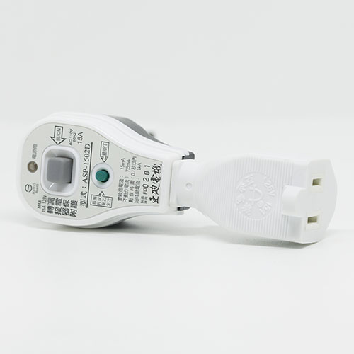 ASP-S_ASP-W/7-extension-cord_ASP-1502D/extension-cord-white_lie-face-up_ASP-1502D